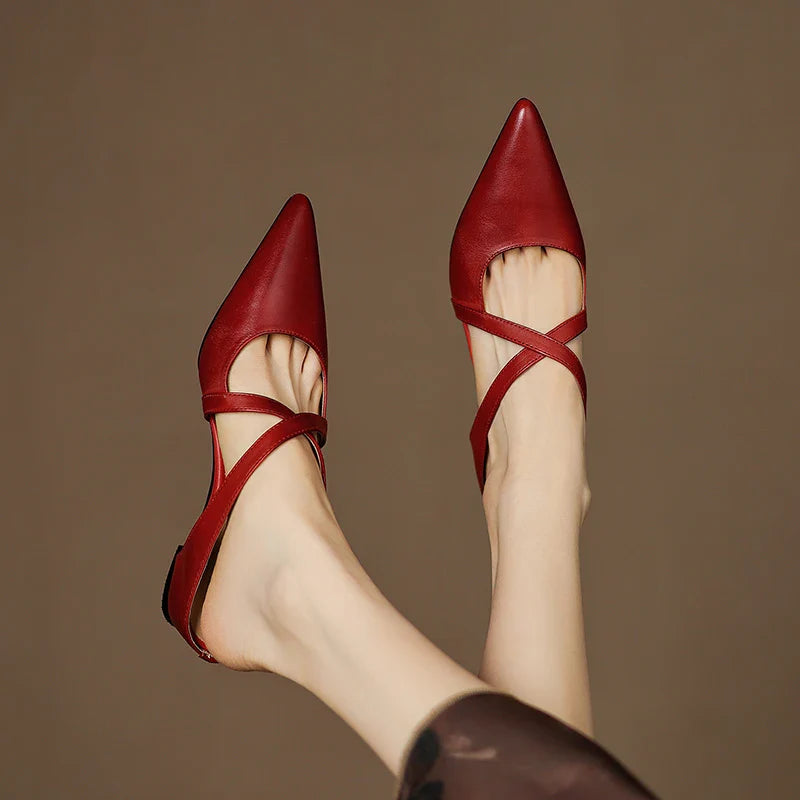 The Elara Cross-Strap Mule image 5