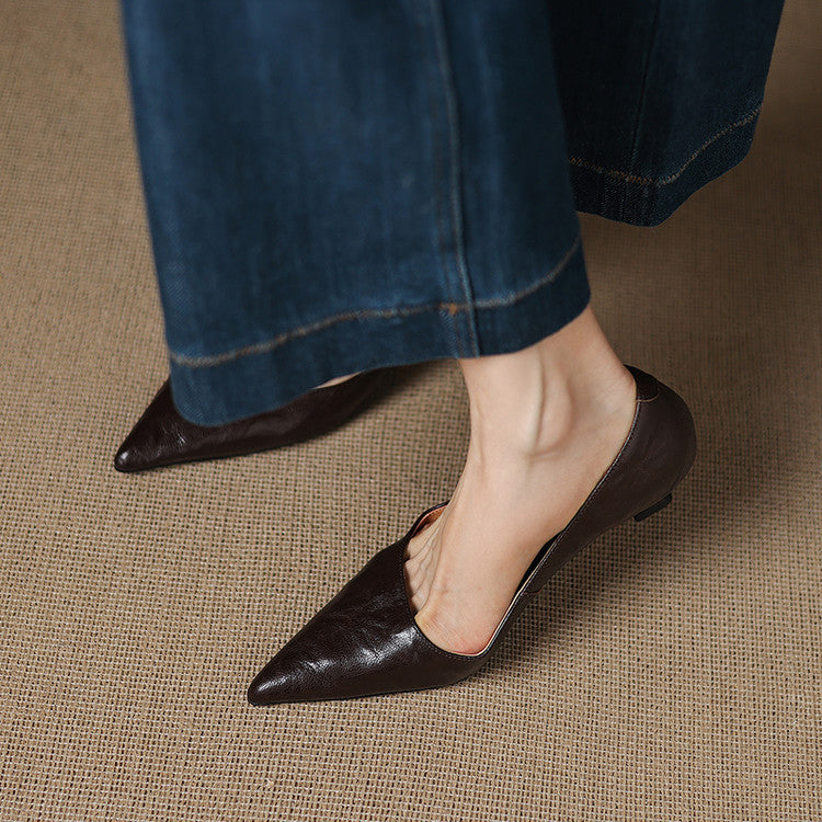 The Elena Leather Heel - product image 11