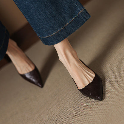 The Elena Leather Heel - product image 12