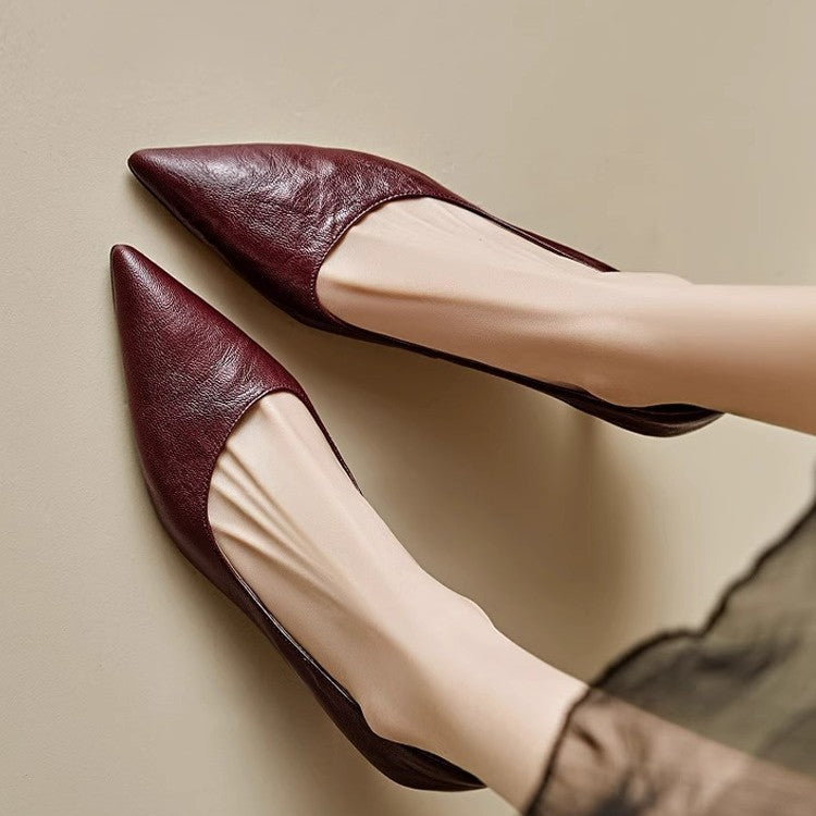 The Elena Leather Heel - product image 3