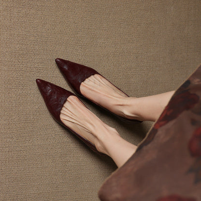 The Elena Leather Heel - product image 5