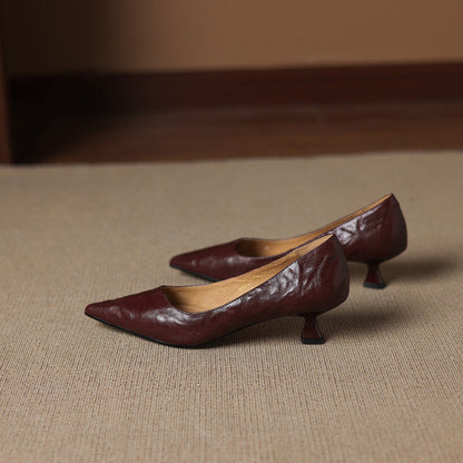 The Elena Leather Heel - product image 9