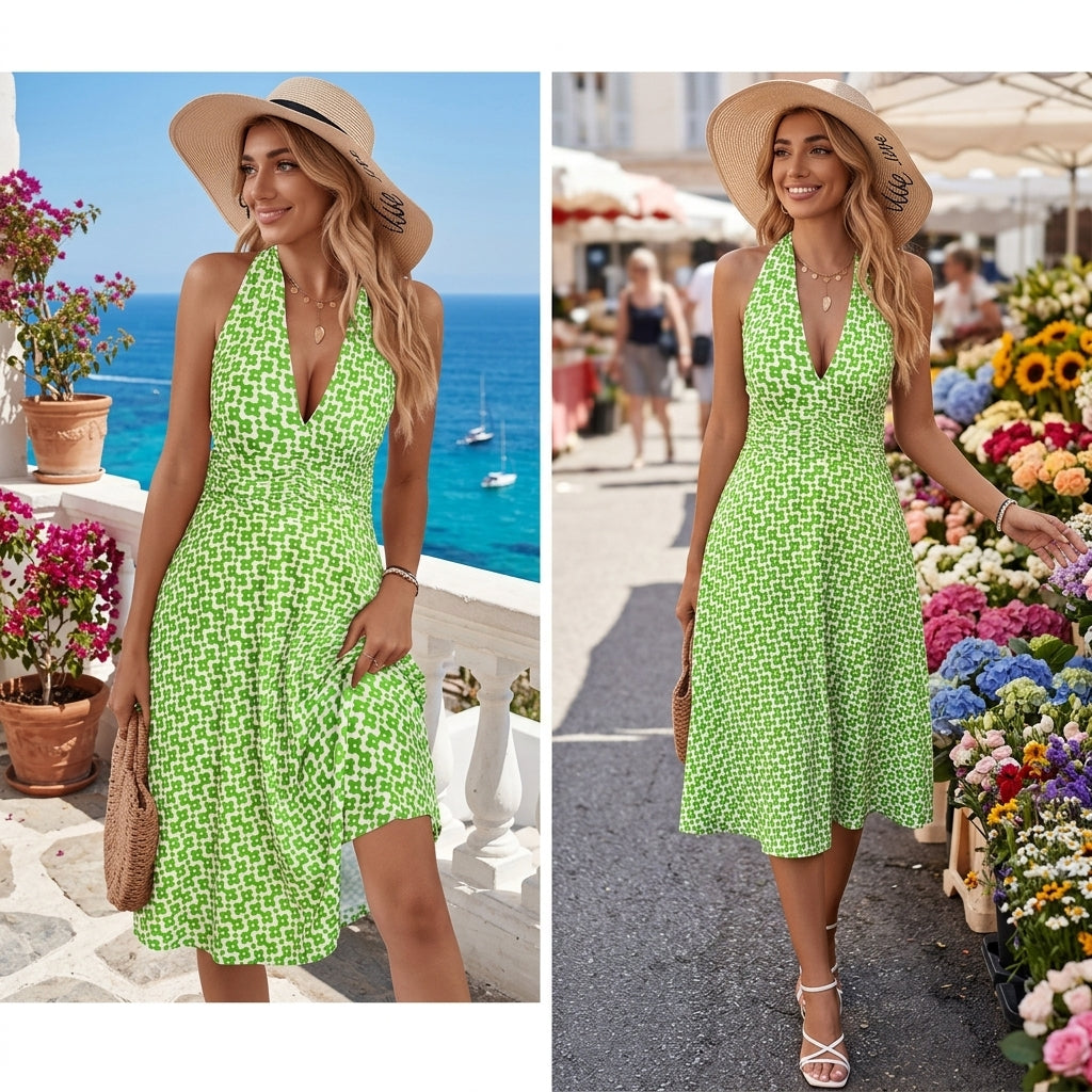 The Gia - Green Checkered Lifestyle