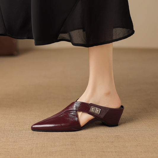 The Isla Leather Mule - product image 1