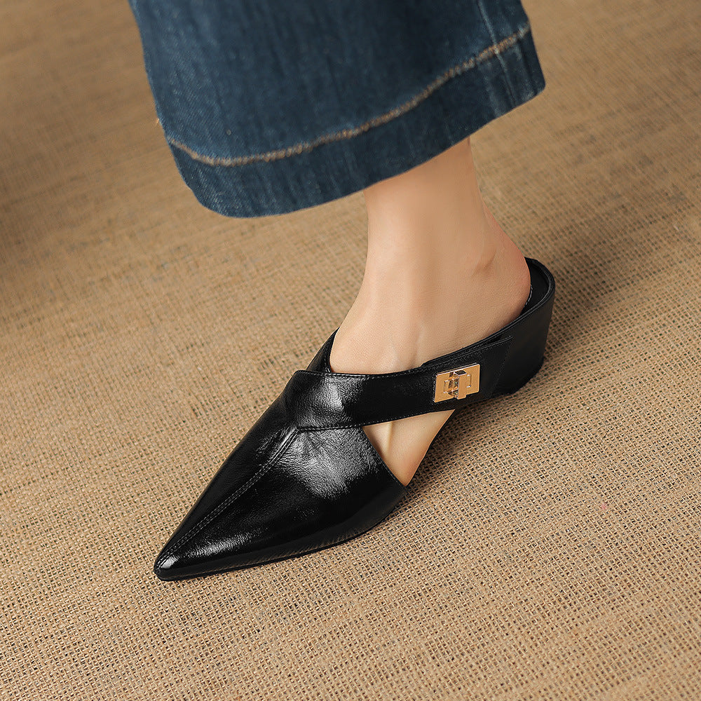 The Isla Leather Mule - product image 12