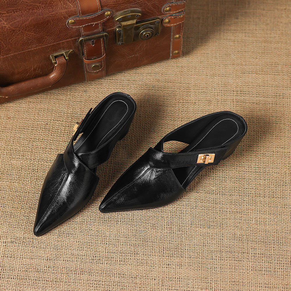 The Isla Leather Mule - product image 15