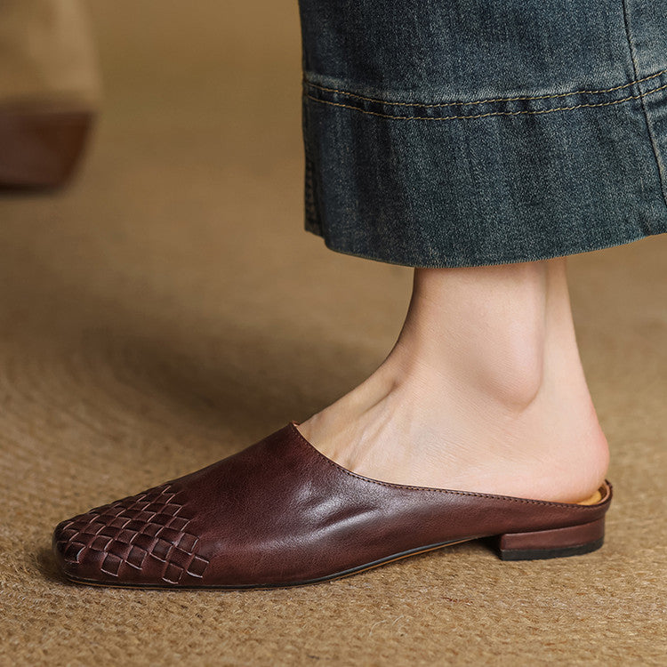 The Serena Woven Mule image 1