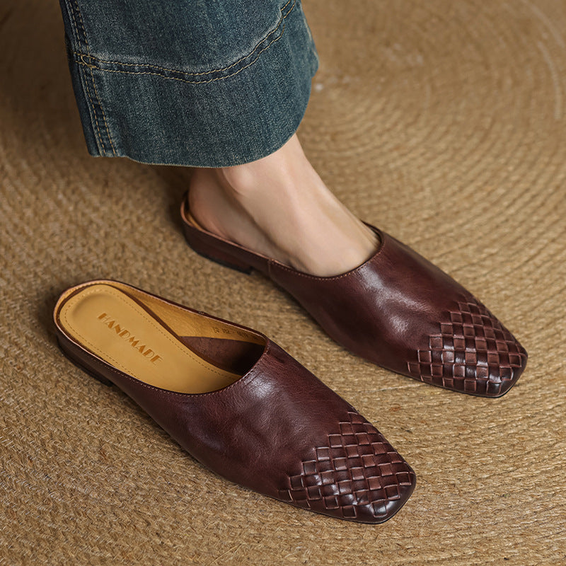 The Serena Woven Mule image 2