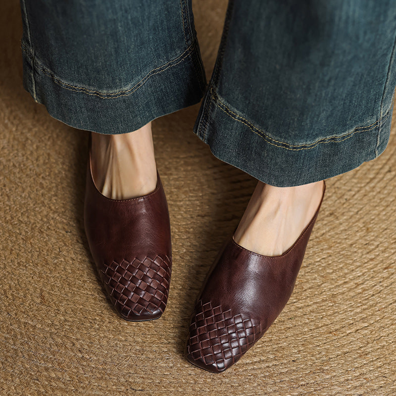 The Serena Woven Mule image 4