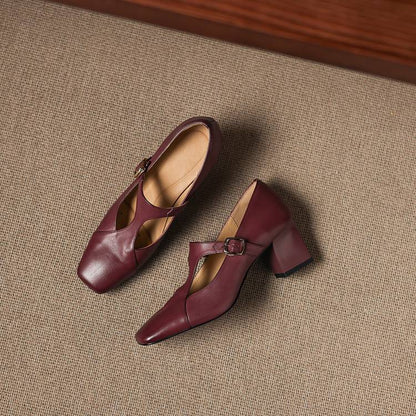 The Varenna Square-Toe Heel - product image 8