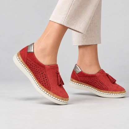 Valerie Stretch Slip-On Loafers | Emory & Blanc