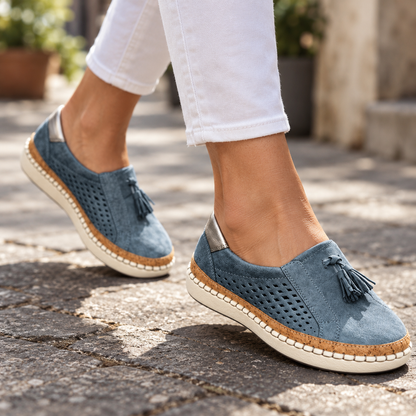 Valerie Stretch Slip-On Loafers | Emory & Blanc