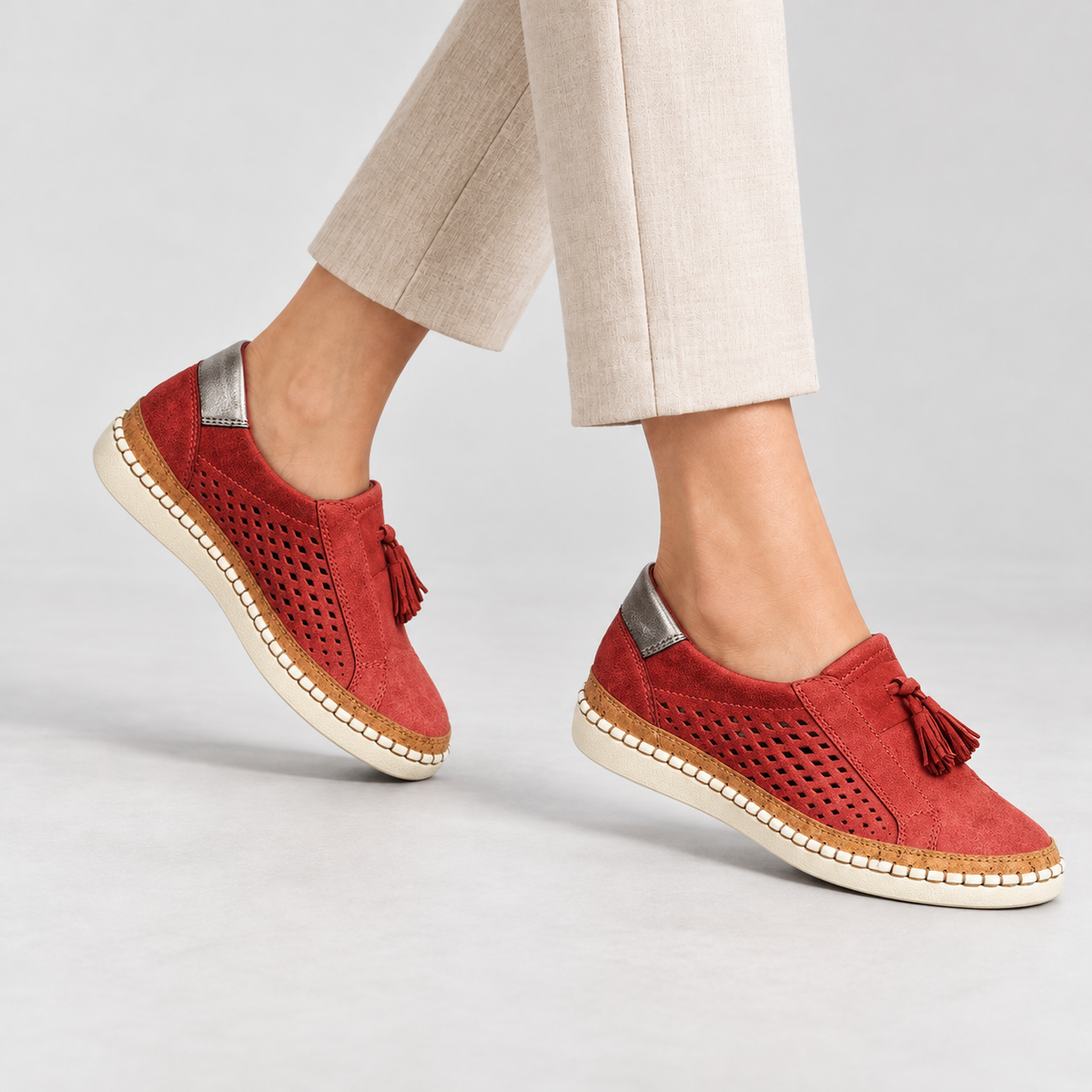 Valerie Stretch Slip-On Loafers | Emory & Blanc