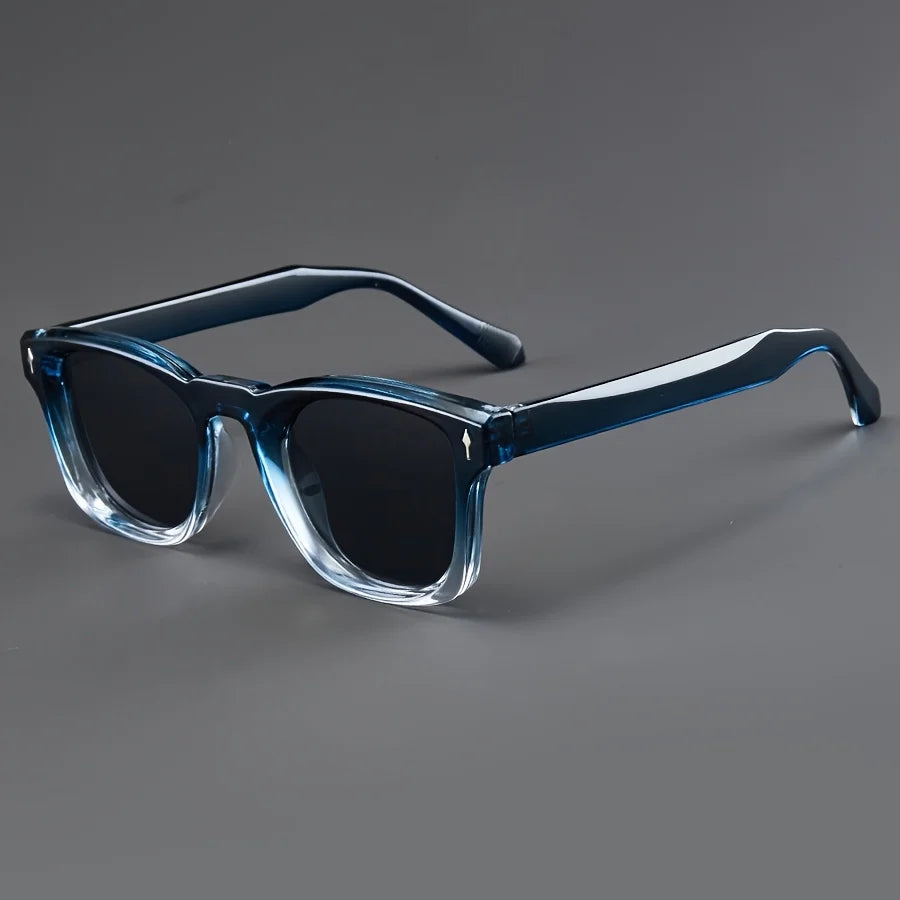 Vaughn Everyday Square Sunglasses — Blue | Emory & Blanc
