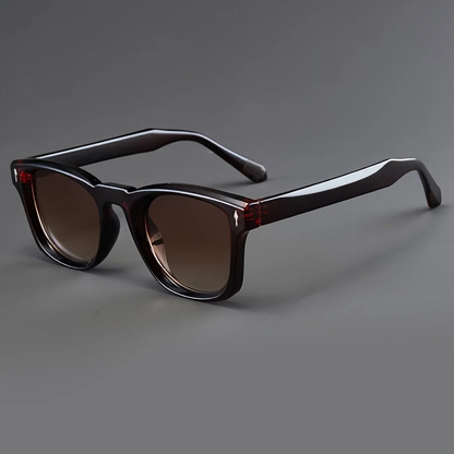 Vaughn Everyday Square Sunglasses — Brown | Emory & Blanc