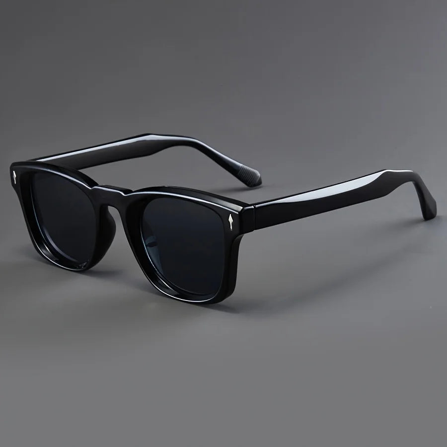 Vaughn Everyday Square Sunglasses — Midnight | Emory & Blanc