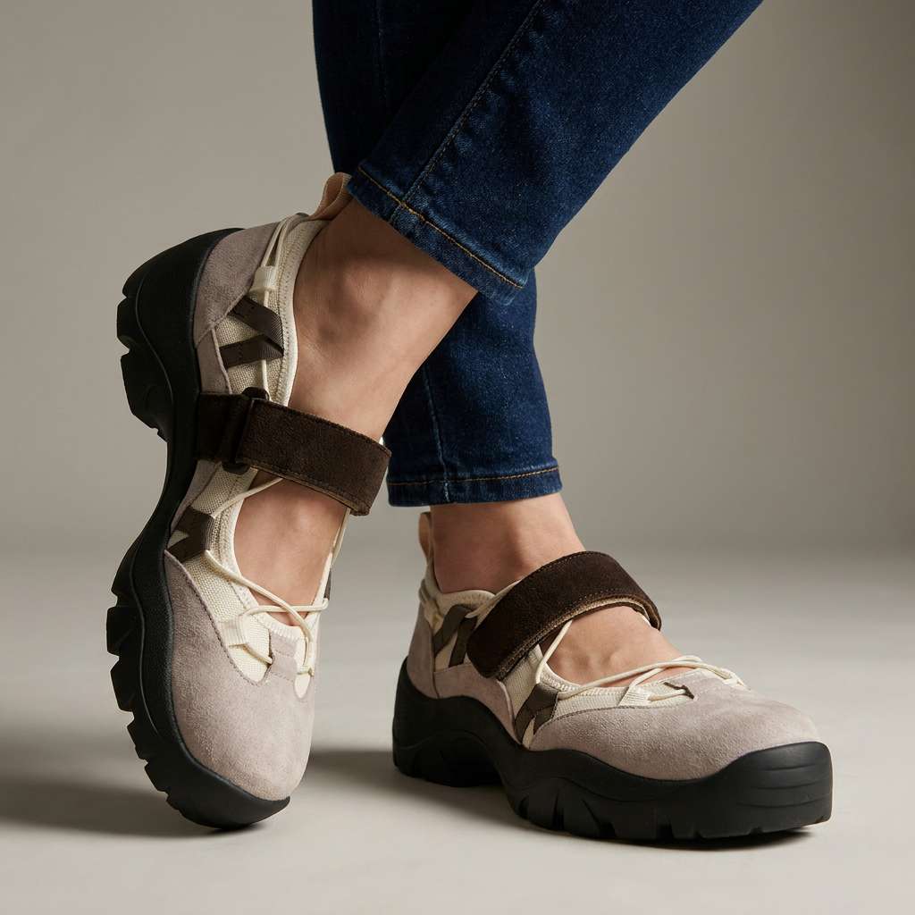 Velina Comfort Loafers in Beige