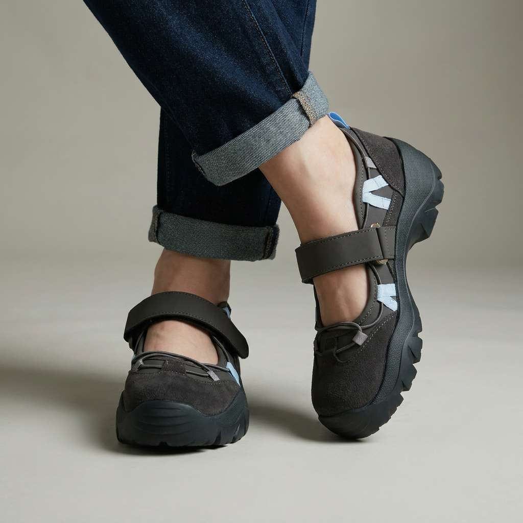 Velina Comfort Loafers in Black
