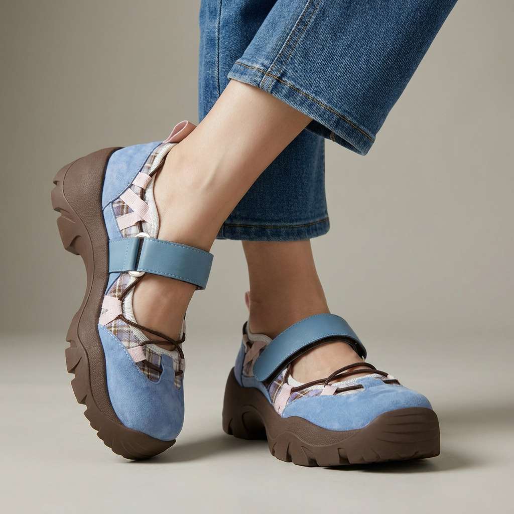 Velina Comfort Loafers in Blue
