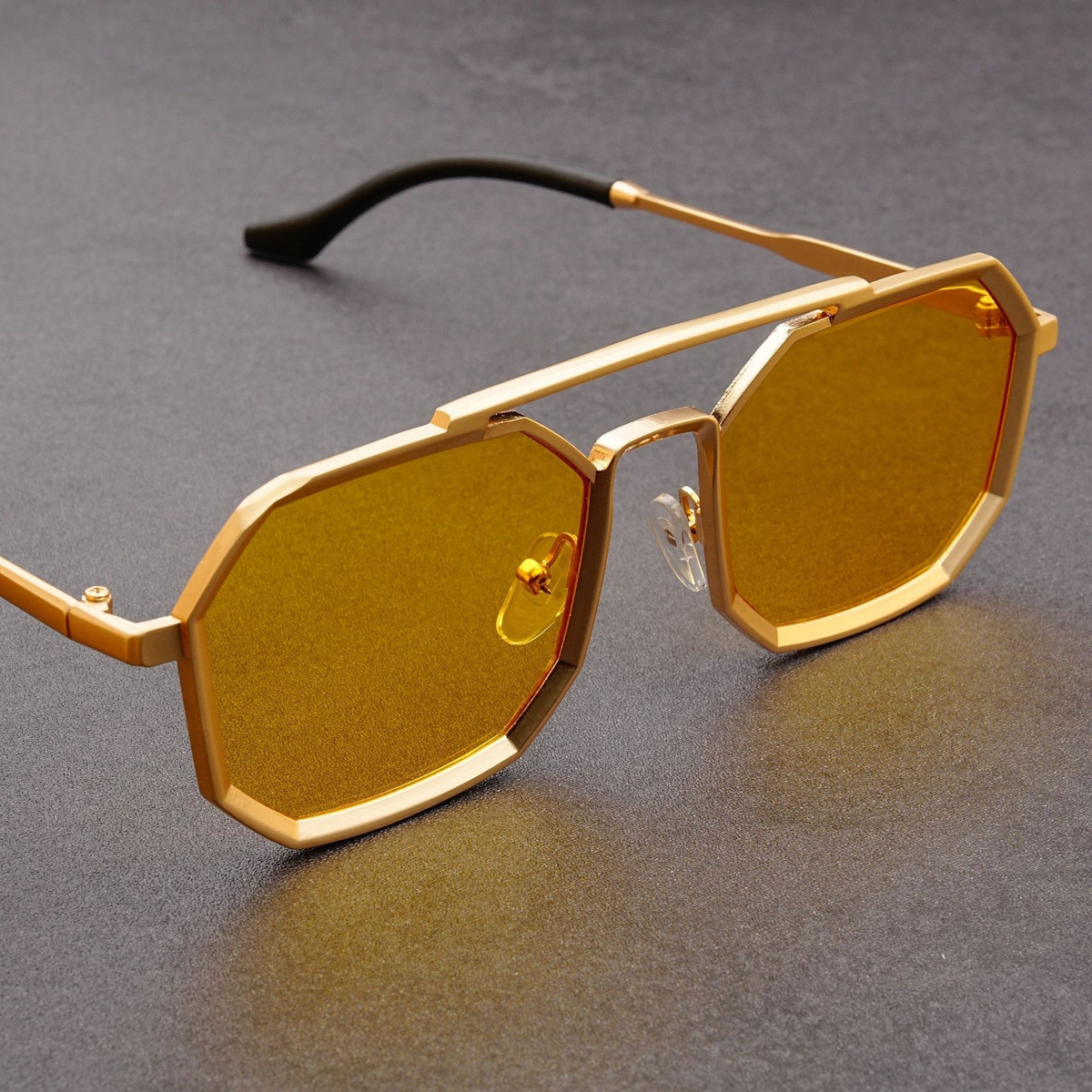 Vesper Lightweight Geometric Sunglasses | Emory & Blanc
