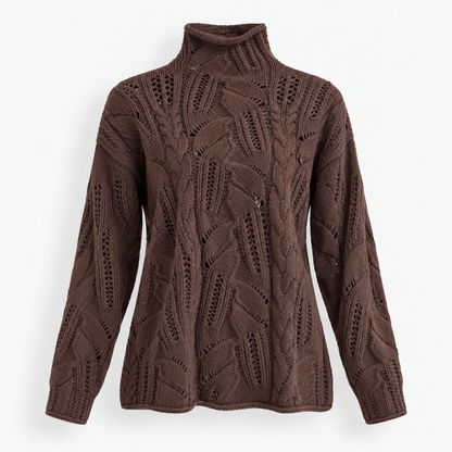 Violette Comfort Cable-Knit Sweater | Emory & Blanc