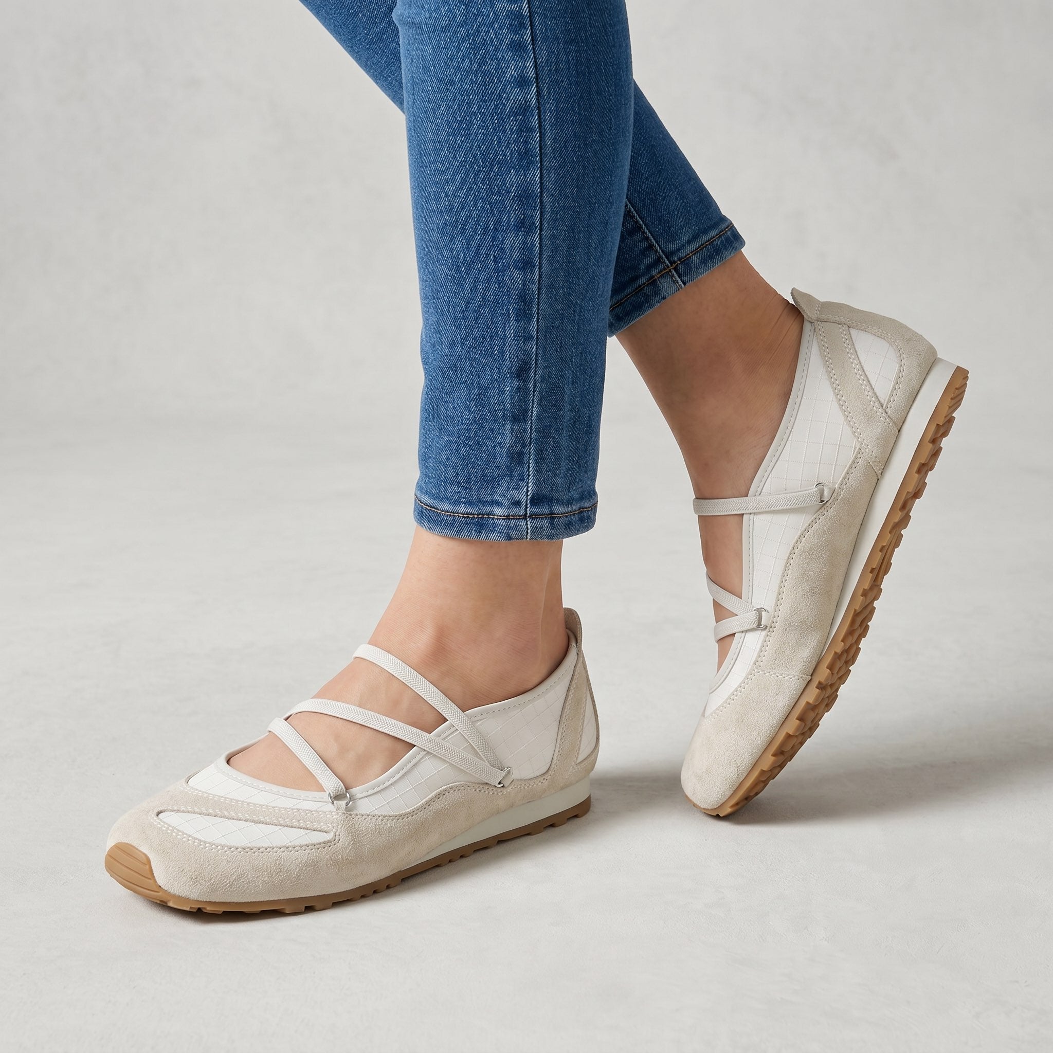 Vivella ComfortWalk Loafers — Beige | Emory & Blanc