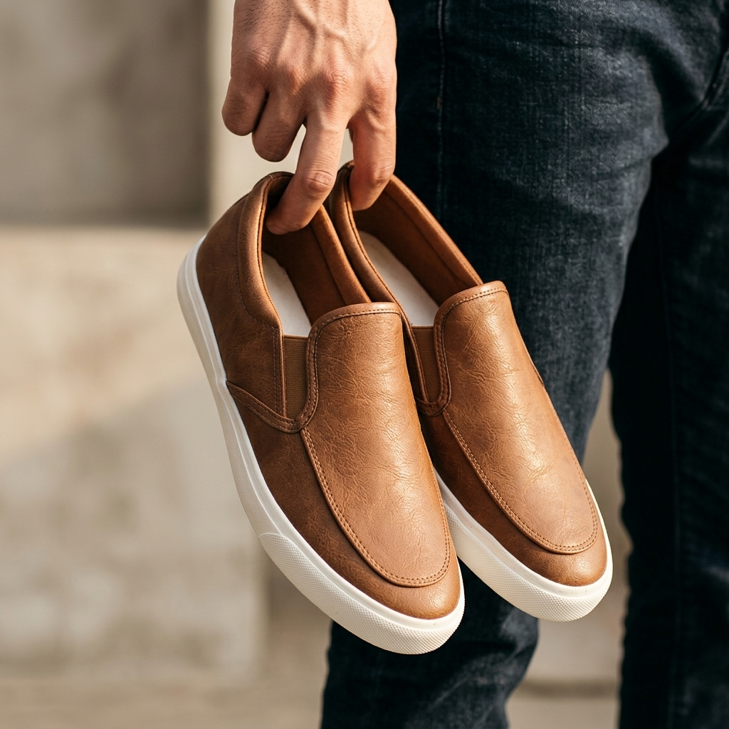Vivienne Apron-Toe Slip-On | Emory & Blanc
