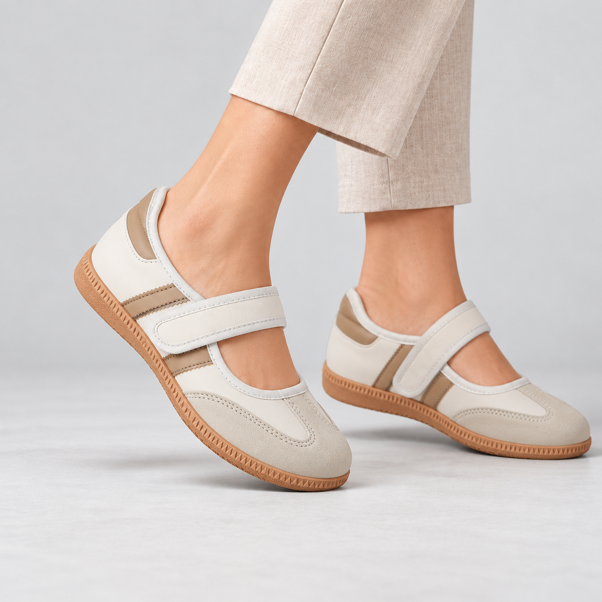 Willow Cushioned Mary Jane Walking Shoes | Emory & Blanc