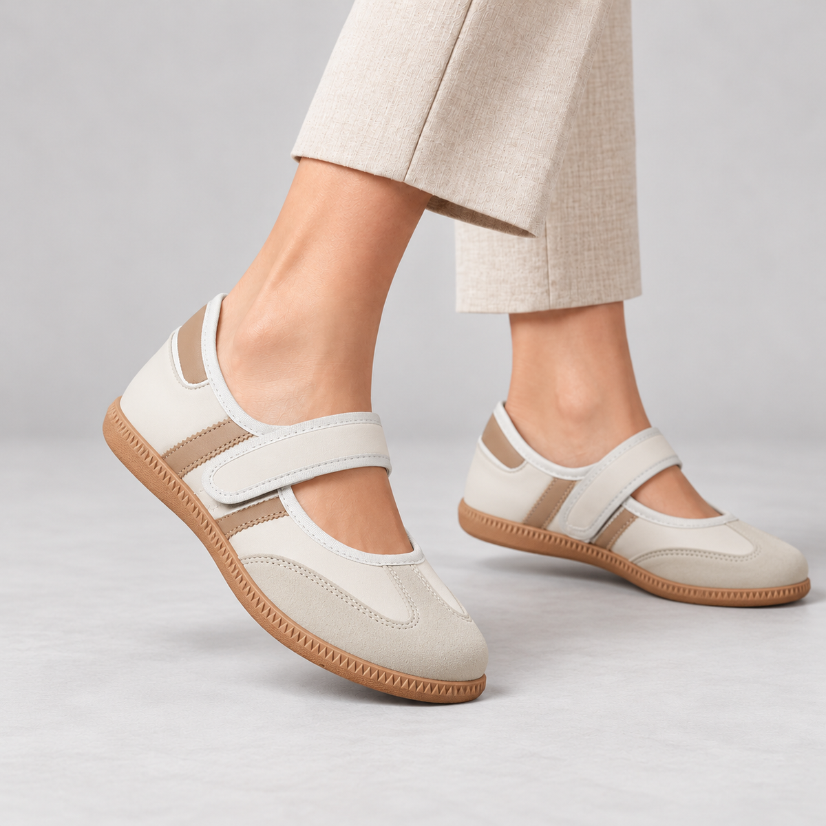 Willow Cushioned Mary Jane Walking Shoes | Emory & Blanc