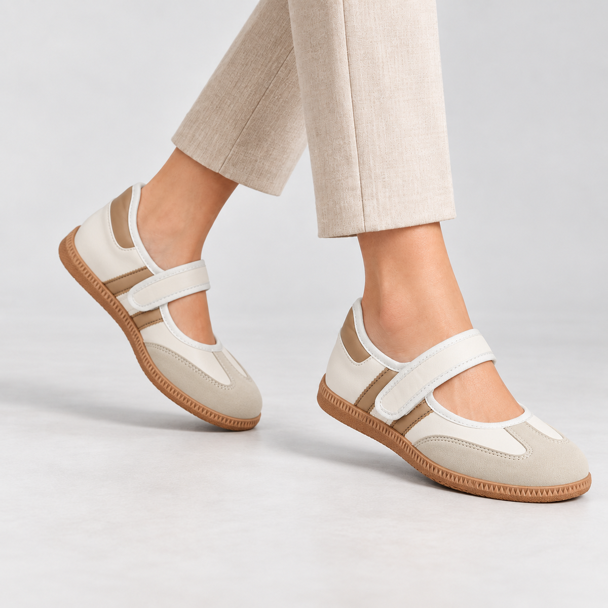 Willow Cushioned Mary Jane Walking Shoes | Emory & Blanc
