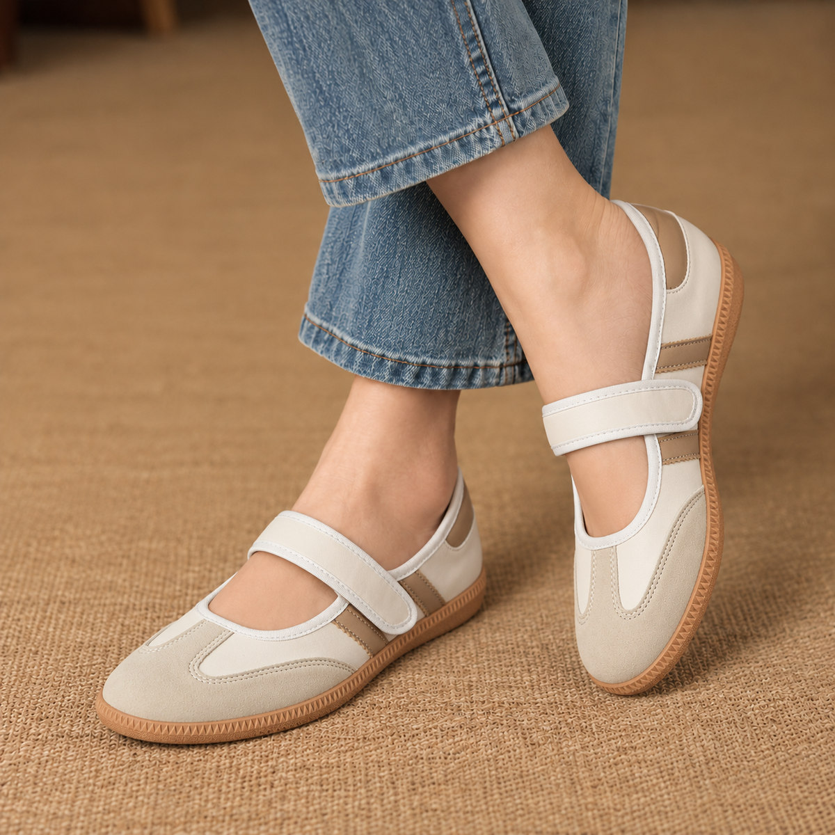 Willow Cushioned Mary Jane Walking Shoes | Emory & Blanc