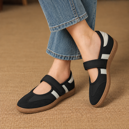 Willow Cushioned Mary Jane Walking Shoes | Emory & Blanc
