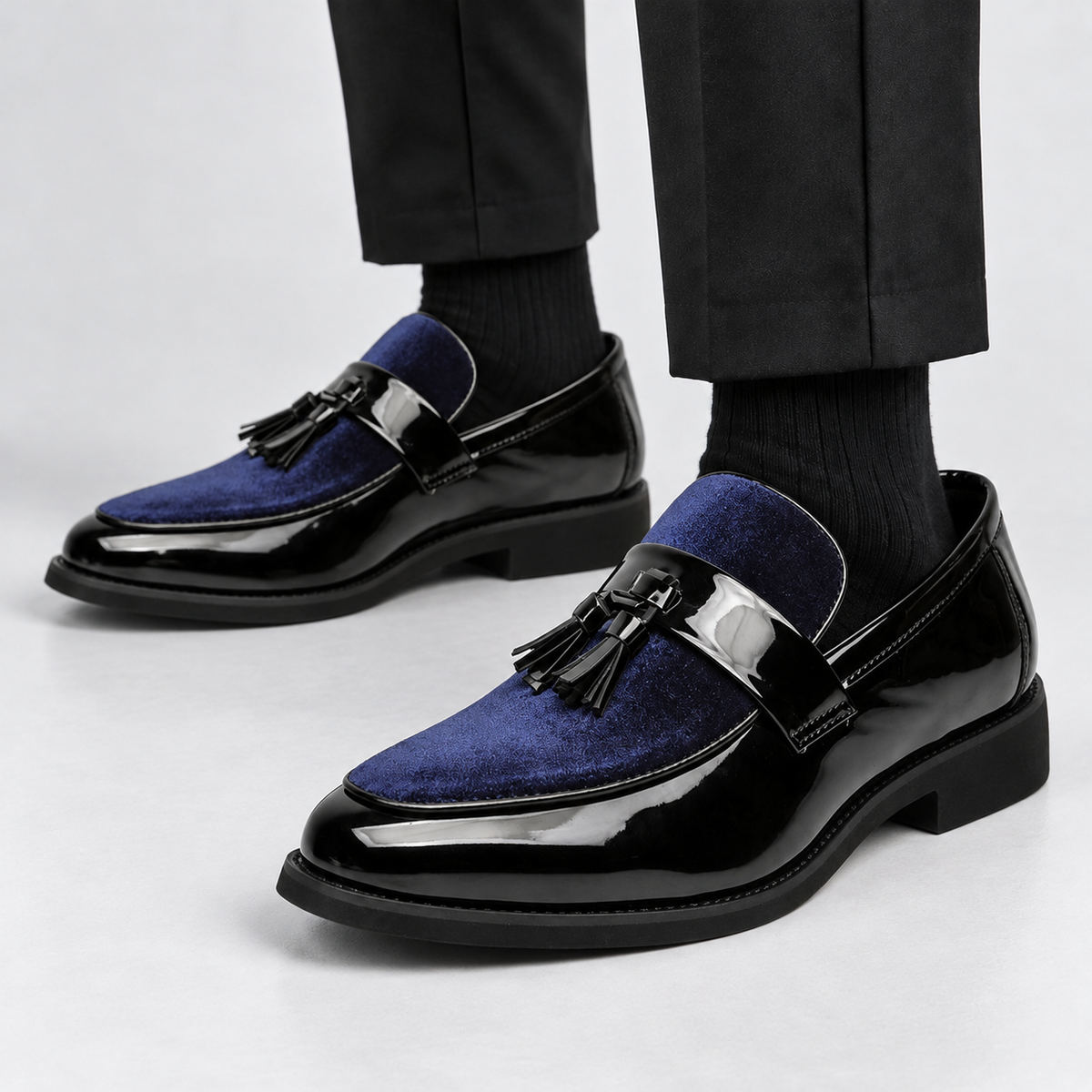 Winslow Soft Tassel Loafers, Almond Toe | Emory & Blanc