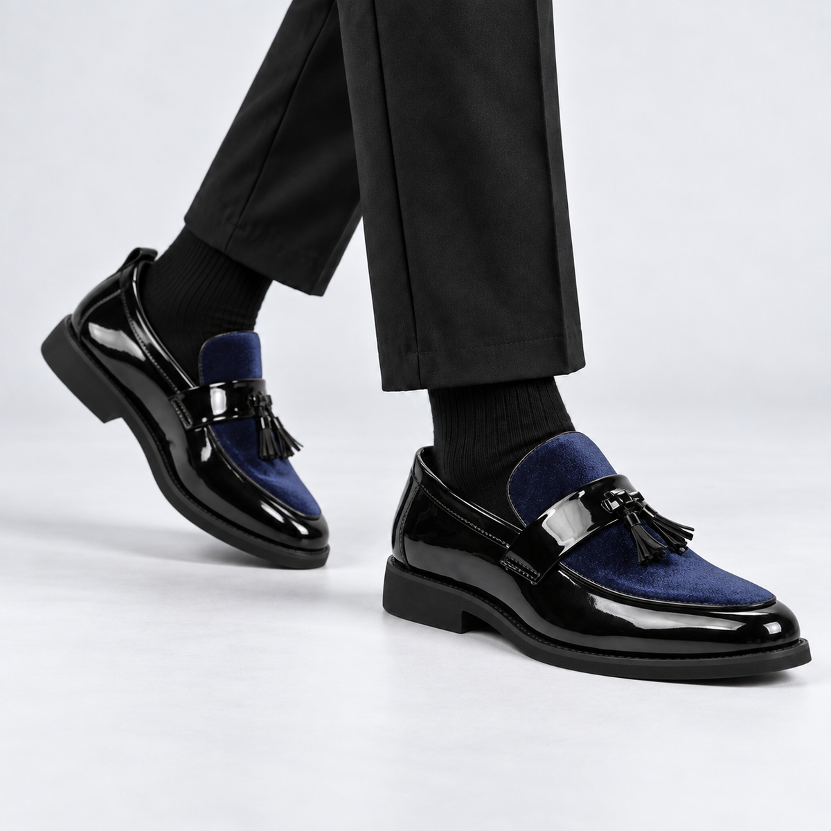 Winslow Soft Tassel Loafers, Almond Toe | Emory & Blanc