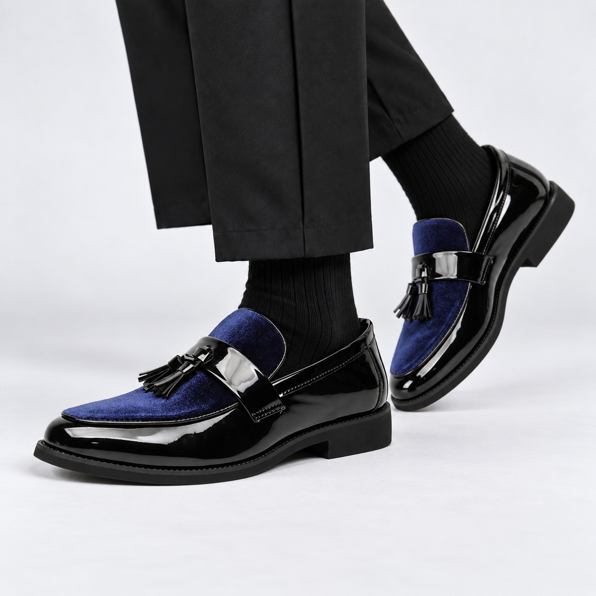 Winslow Soft Tassel Loafers, Almond Toe | Emory & Blanc