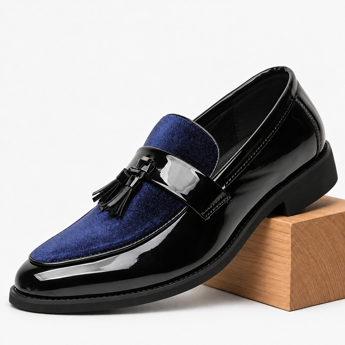 Winslow Soft Tassel Loafers, Almond Toe | Emory & Blanc
