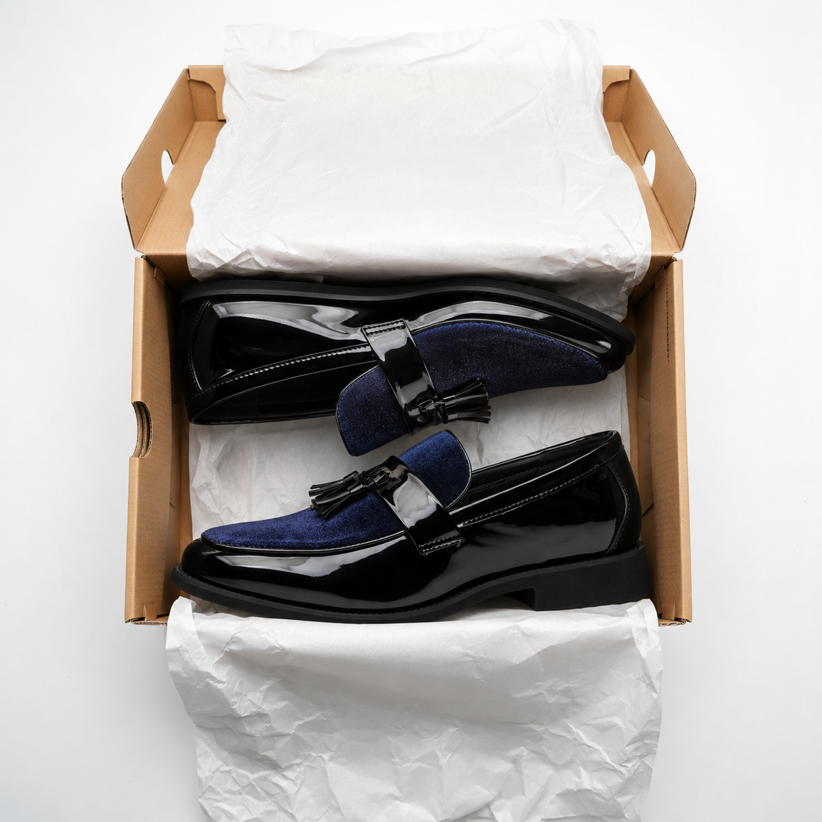 Winslow Soft Tassel Loafers, Almond Toe | Emory & Blanc