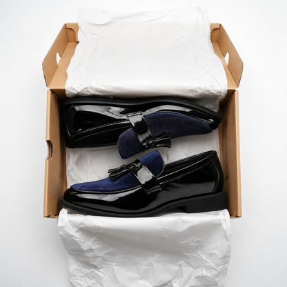 Winslow Soft Tassel Loafers, Almond Toe | Emory & Blanc