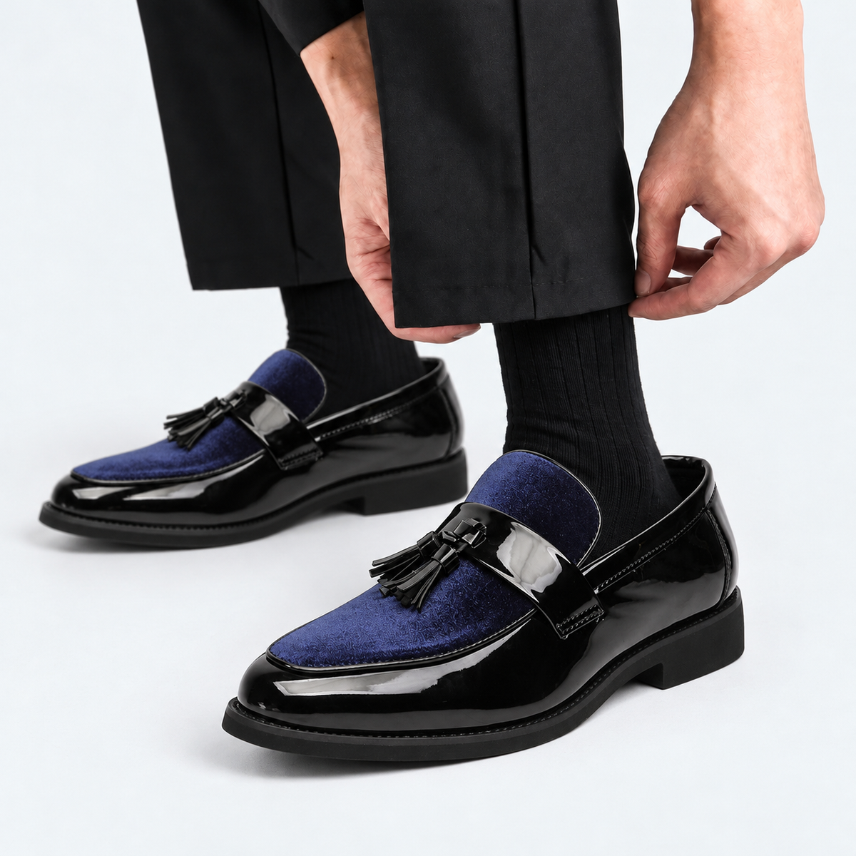 Winslow Soft Tassel Loafers, Almond Toe | Emory & Blanc
