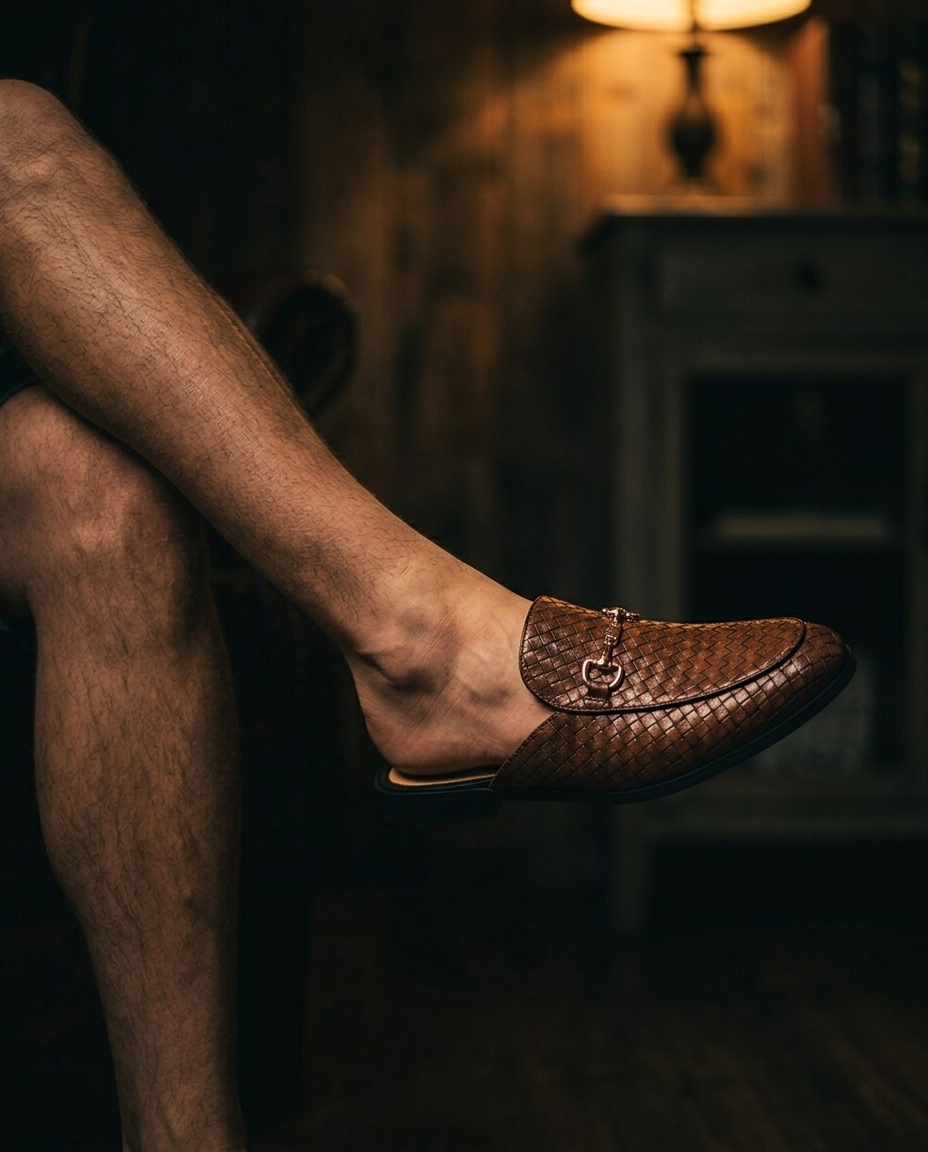 Woven Horsebit Mule - image 11