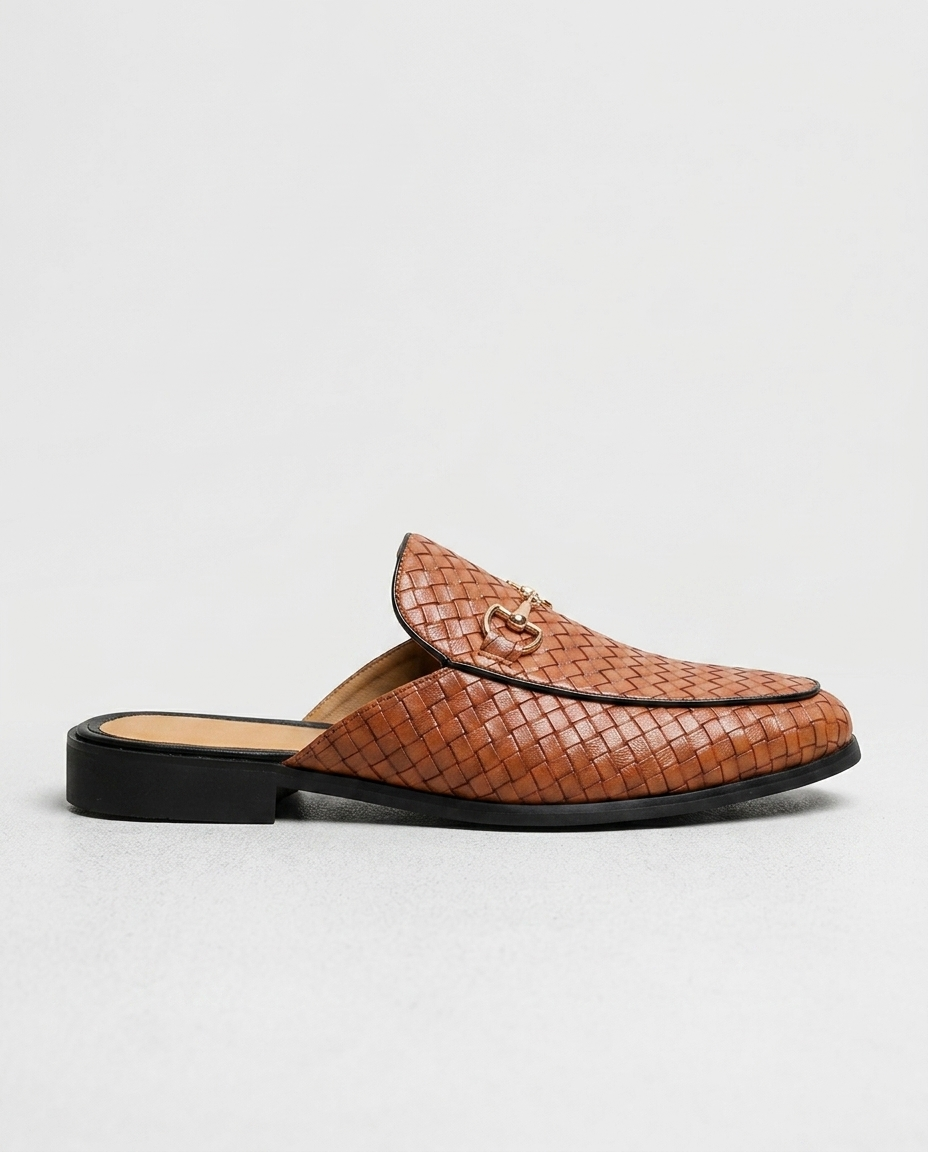 Woven Horsebit Mule - image 4