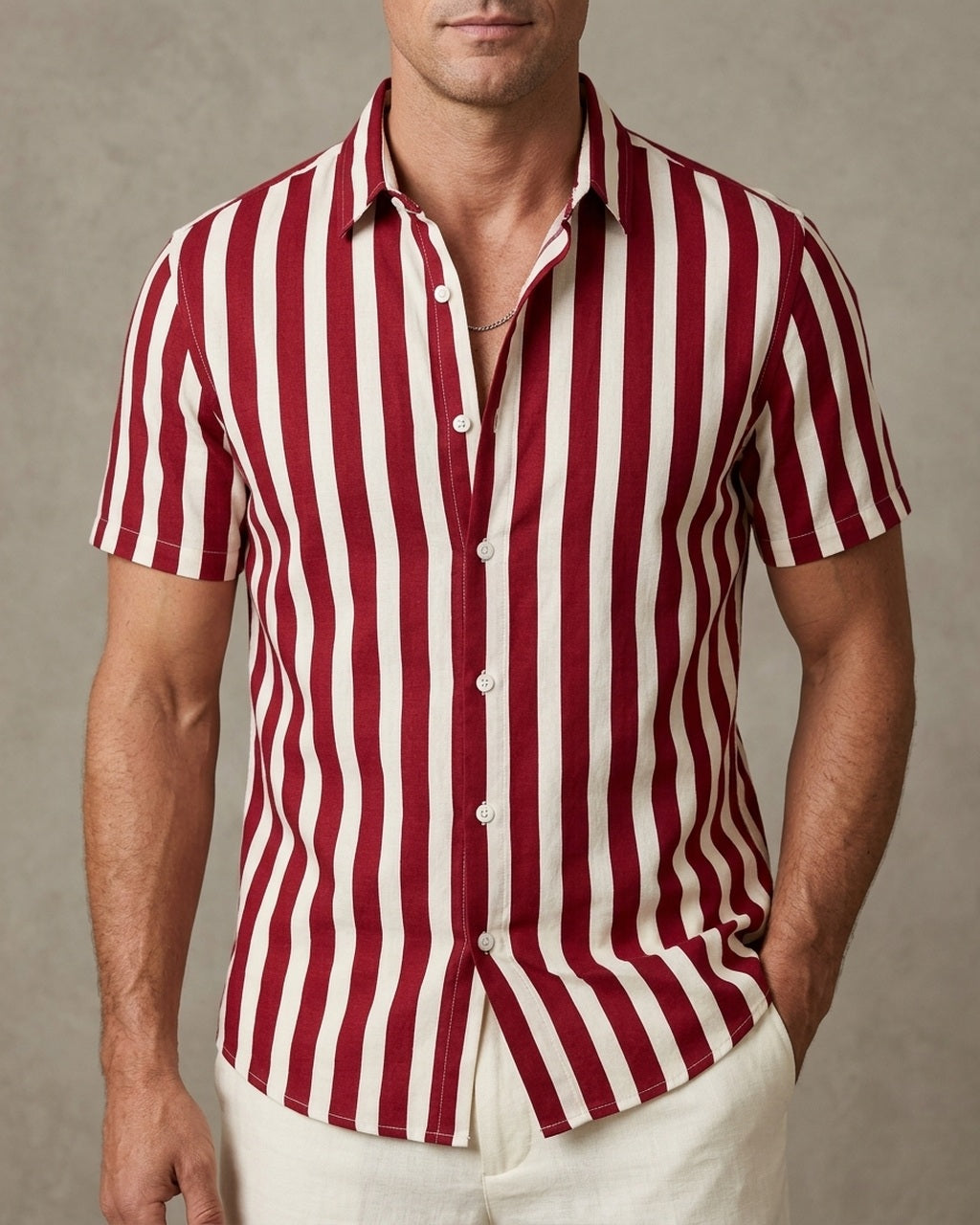 Emory & Blanc coastline short sleeve variant red 01