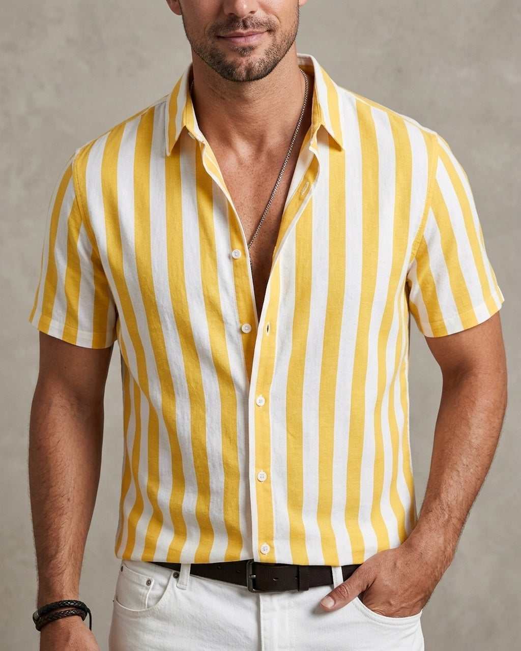 Emory & Blanc coastline short sleeve variant yellow 01