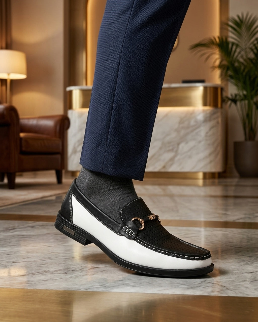 Emory & Blanc continental loafer lifestyle 03