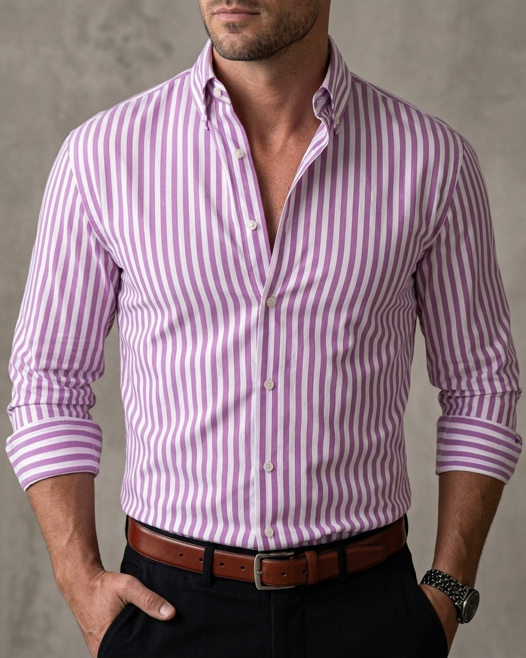 Emory & Blanc monaco stripe variant lavender 01