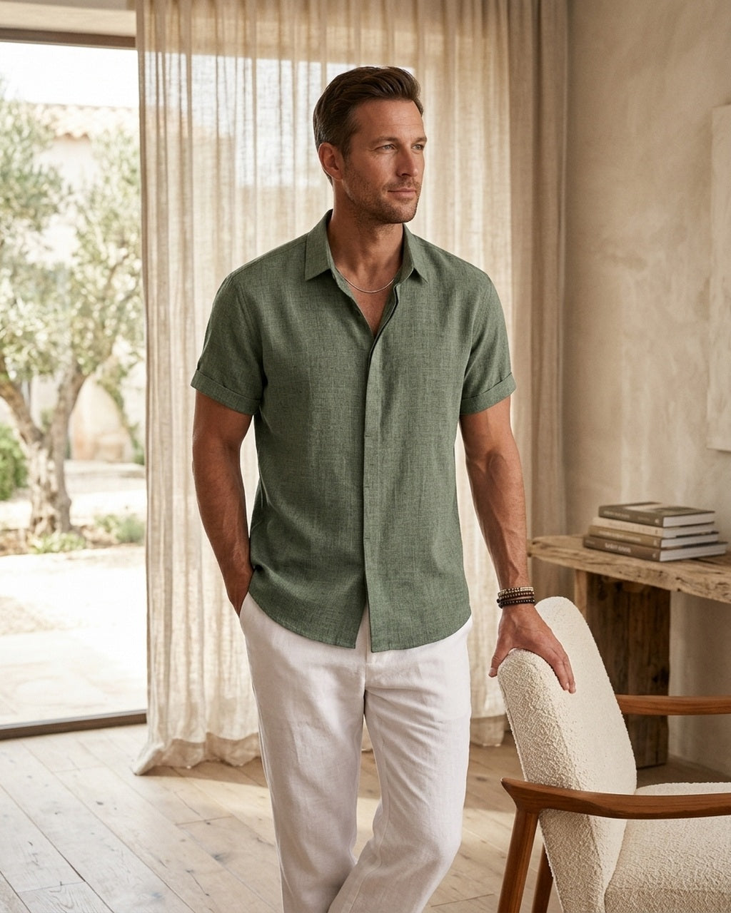 Emory & Blanc oliver heritage short sleeve lifestyle 03