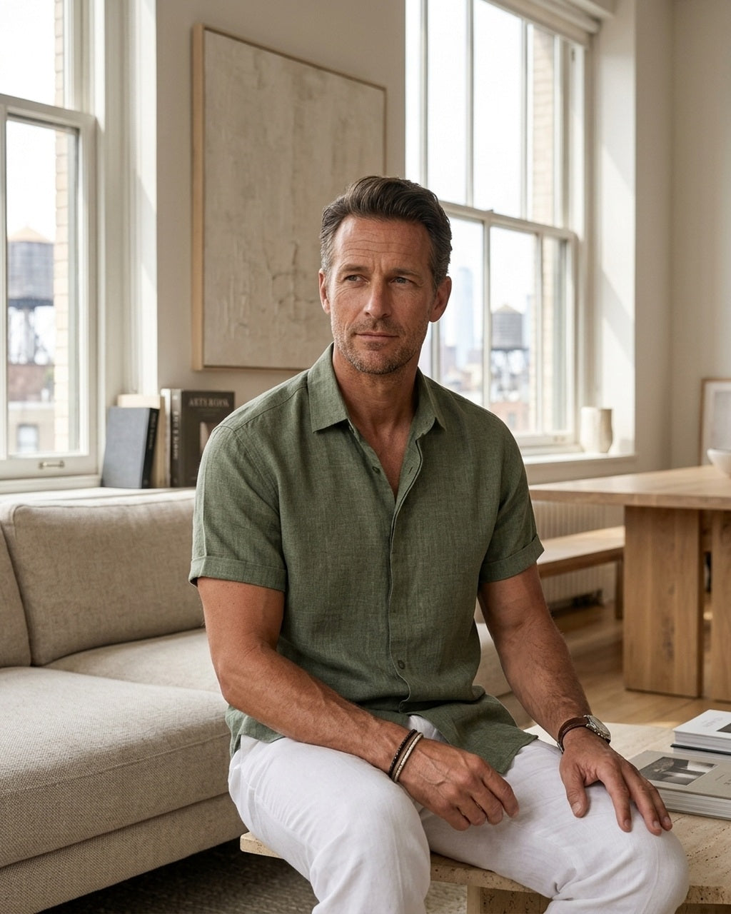 Emory & Blanc oliver heritage short sleeve lifestyle 05