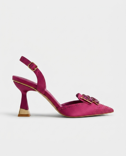 Jeweled Satin Slingback Pump - shopify_variant_image 13