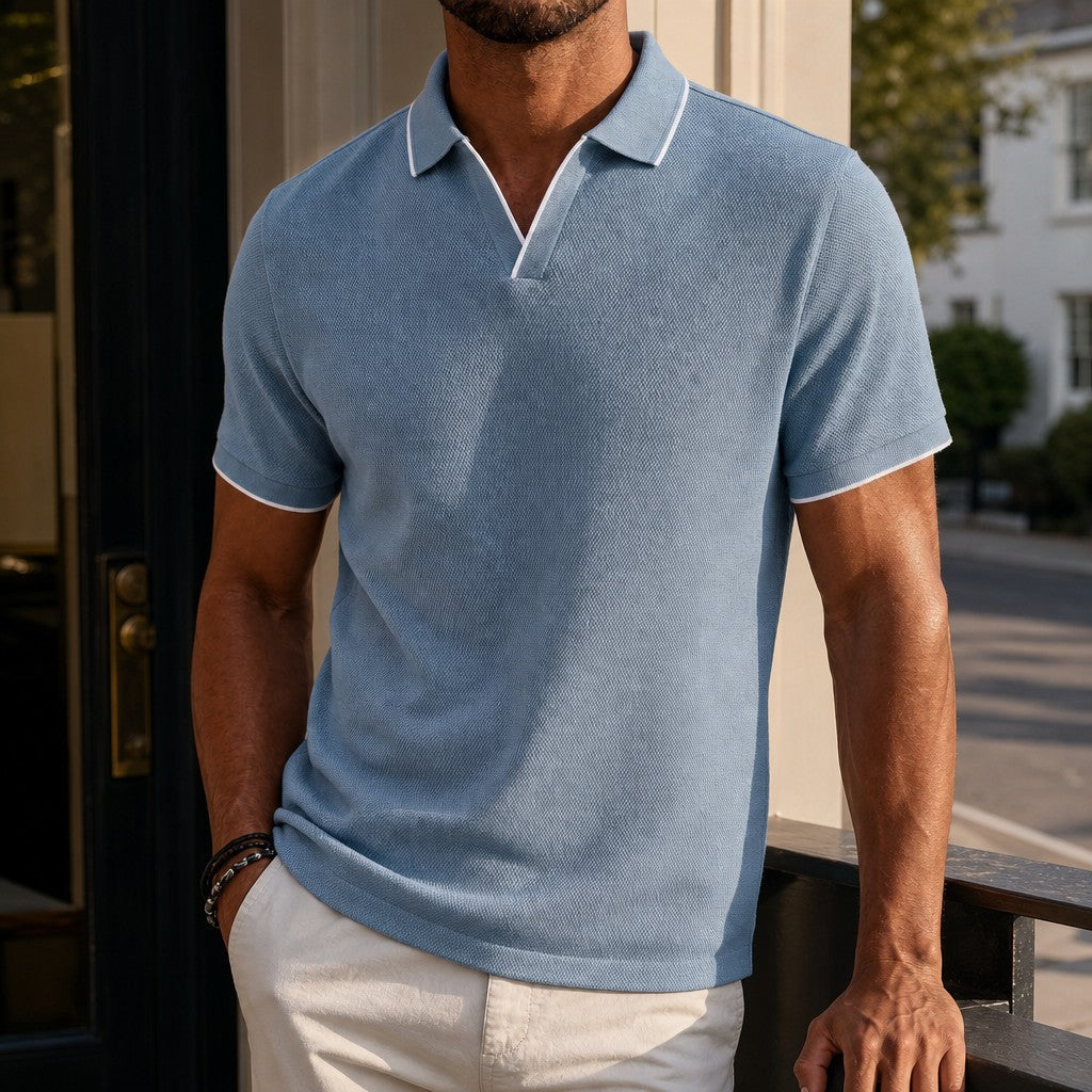 Johnny Collar Knit Polo
