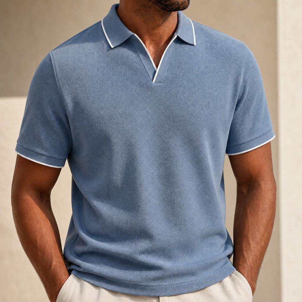 Johnny Collar Knit Polo